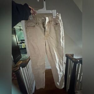 Old navy O.G. Straight Khaki jeans Size 4